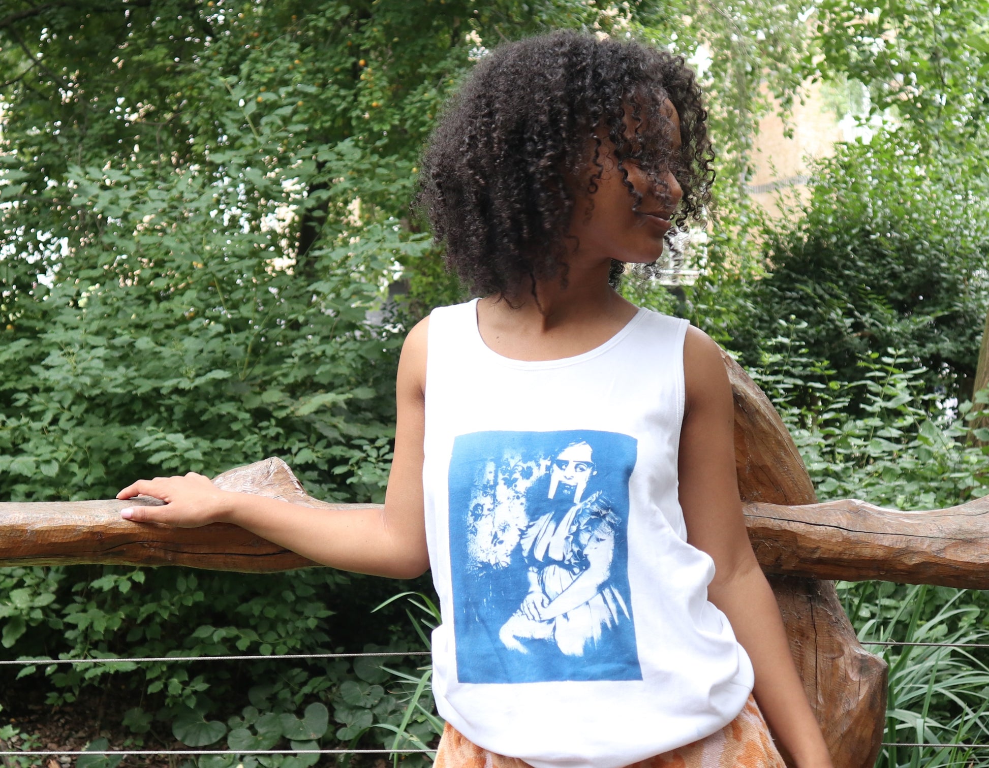 Cyanotype Vest - The Wish